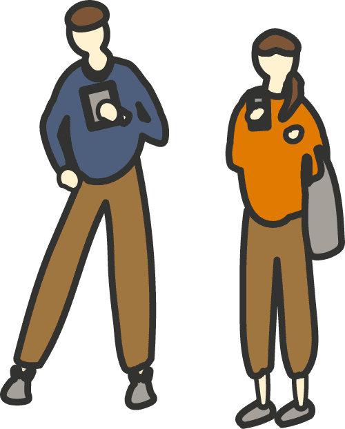 お問い合わせ イラスト つくば市の塗装